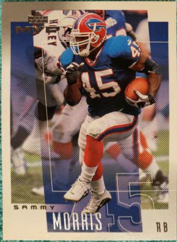 Sammy Morris #29 Football Cards 2001 Upper Deck MVP