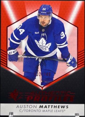 Auston Matthews [Red] #AP-17