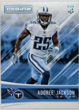 Adoree' Jackson #205 Football Cards 2017 Panini Rookies & Stars