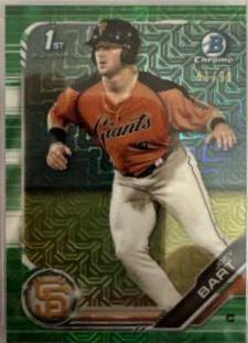 Joey Bart [Orange Jersey Green Refractor] #50