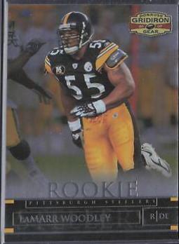 LaMarr Woodley #160 2007 Panini Donruss Gridiron Gear Football