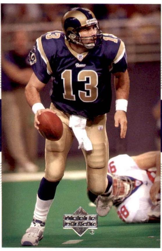 Kurt Warner #13 Football Cards 2003 Upper Deck Patch Collection