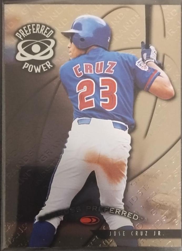 Jose Cruz Jr. #197 1998 Donruss Preferred Baseball