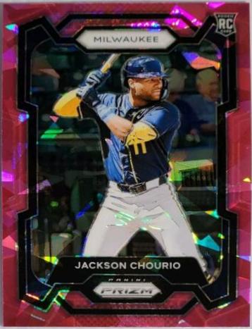 Jackson Chourio [Pink Ice] #277 Prices [Rookie] | 2024 Panini
