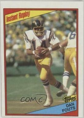 Dan Fouts #180 Football Cards 1984 Topps
