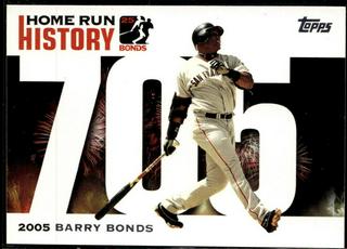 Barry Bonds #BB 705