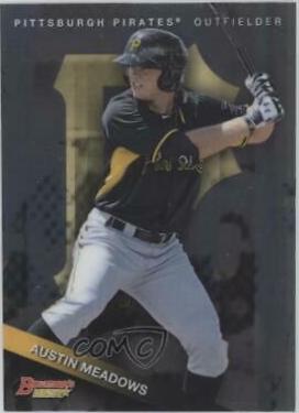 Austin Meadows #TP-19 Baseball Cards 2015 Bowman's Best Top Prospects
