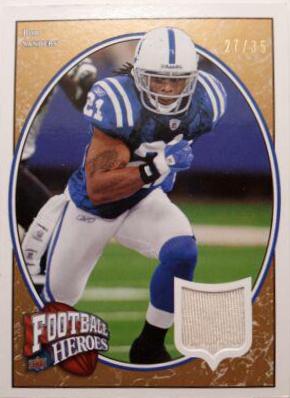 Bob Sanders #19 Football Cards 2008 Upper Deck Heroes
