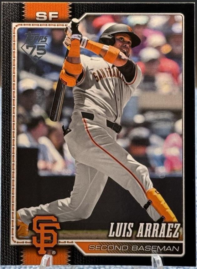 Luis Arraez [Black] #420 Prices | 2026 Topps Series 2 | Baseball Cards