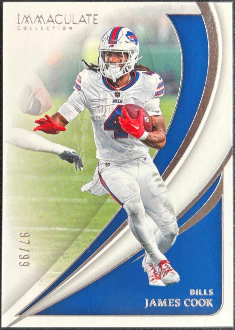 James Cook #34 2024 Panini Immaculate Football