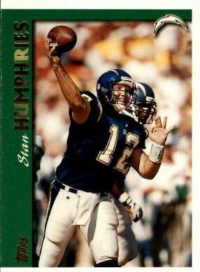 Stan Humphries #15 Football Cards 1997 Topps