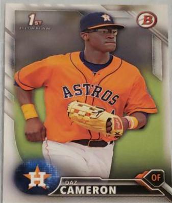 Daz Cameron #BP1 Baseball Cards 2016 Bowman Prospects