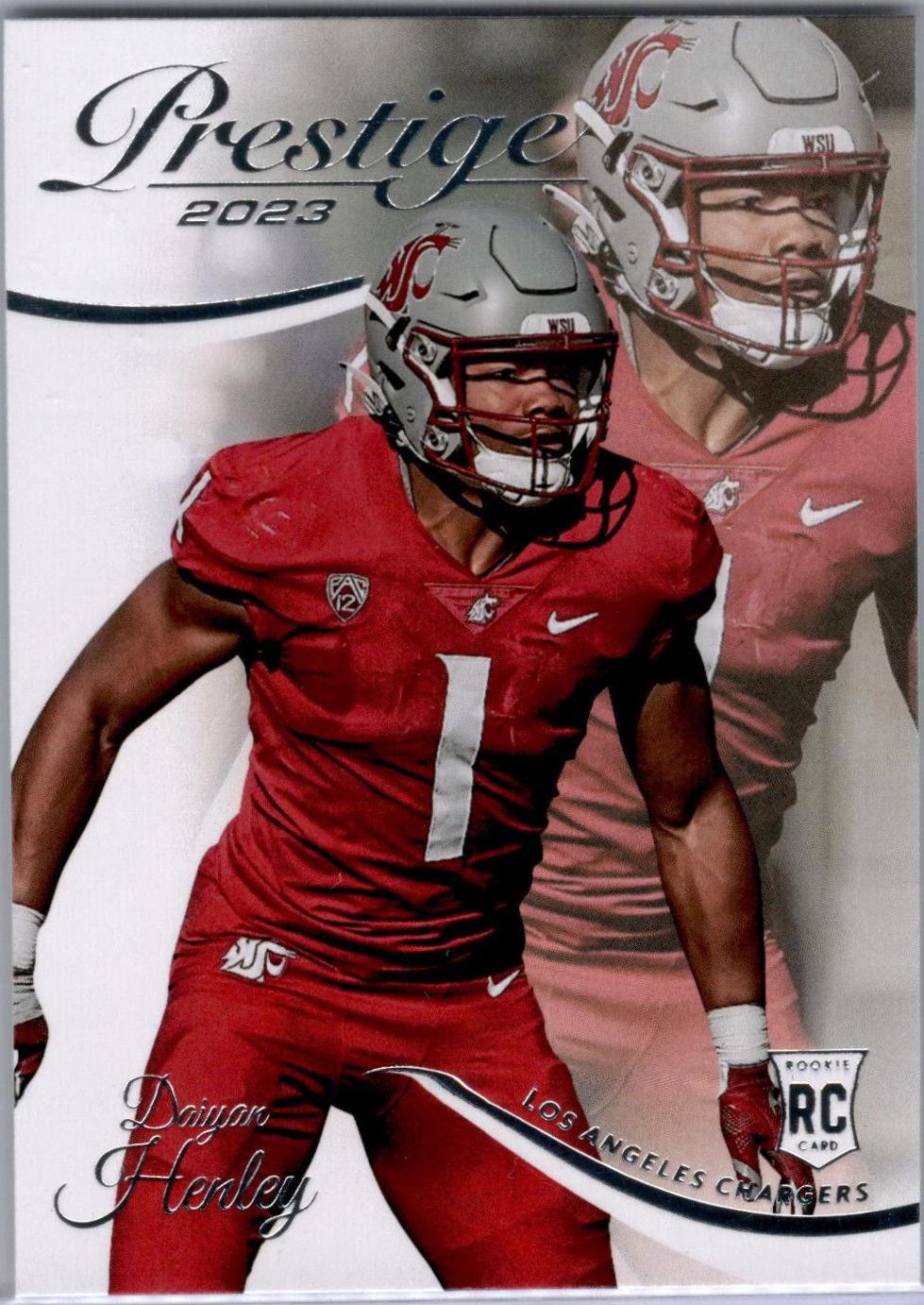 Daiyan Henley #321 Football Cards 2023 Panini Prestige