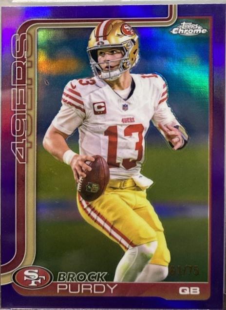 Brock Purdy [Purple Refractor] #262