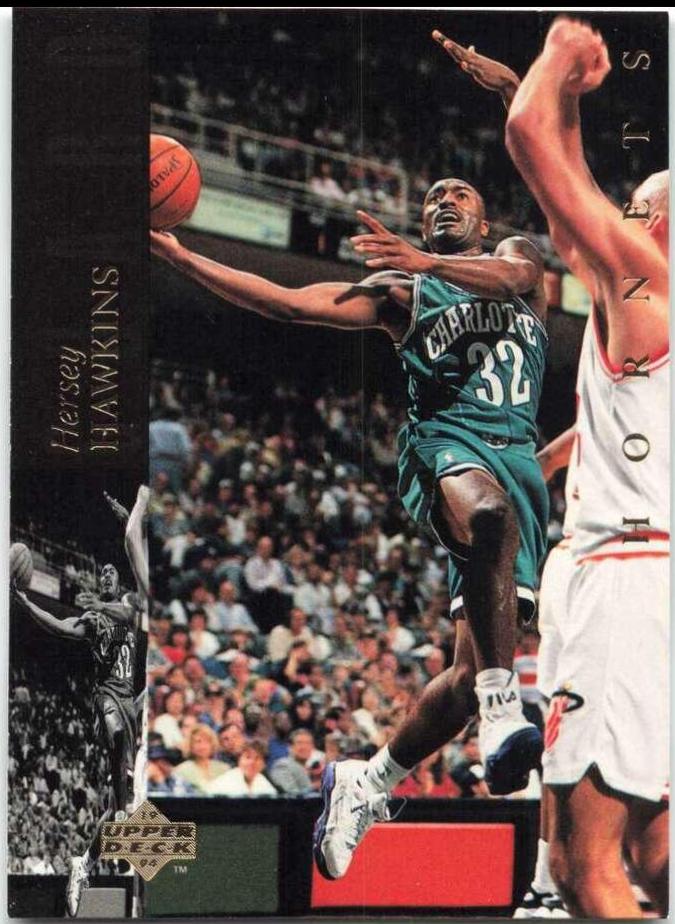 Hersey Hawkins #14 Basketball Cards 1993 Upper Deck SE