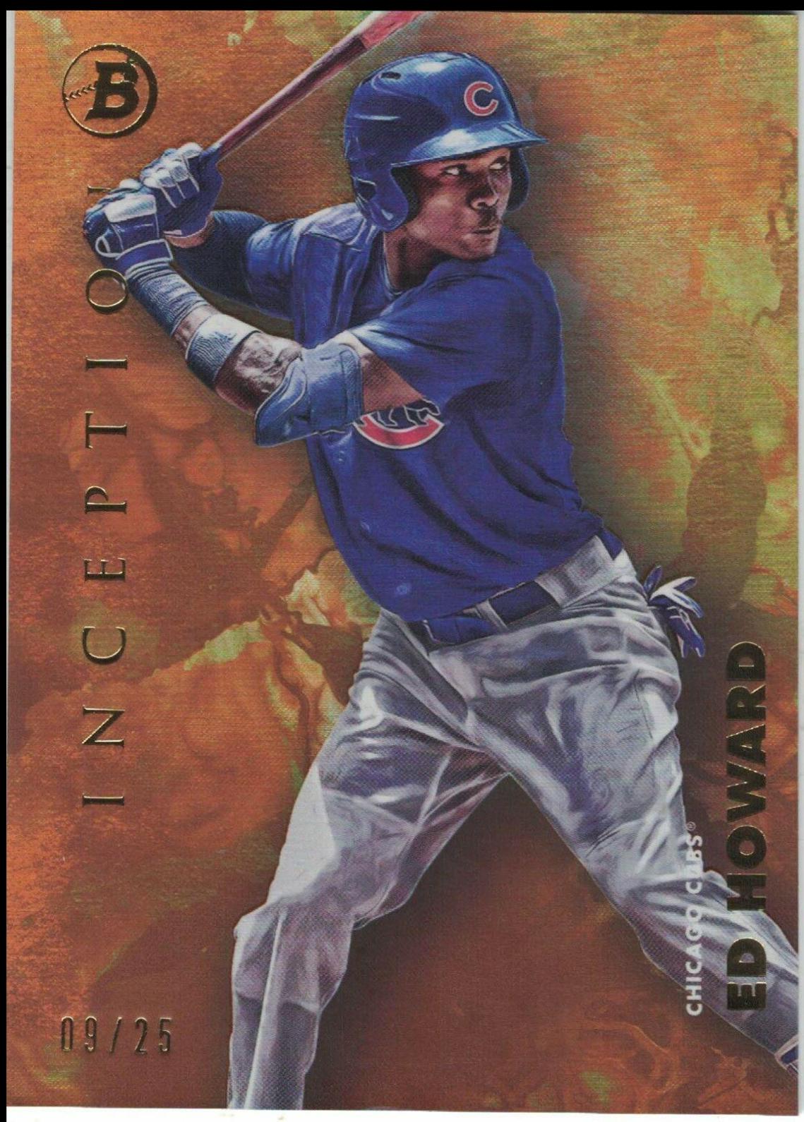 Ed Howard #7 Baseball Cards 2021 Bowman Inception