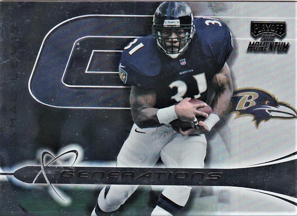 Jamal Lewis #GN36 Football Cards 2000 Playoff Momentum Generations