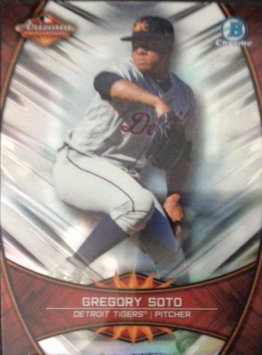 Gregory Soto #GS Baseball Cards 2019 Bowman Chrome 2018 AFL Fall Stars