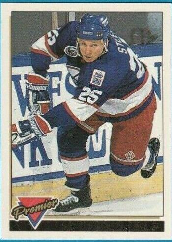 Thomas Steen #11 Hockey Cards 1993 Topps Premier