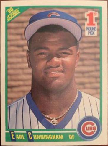 Earl Cunningham #670 Baseball Cards 1990 Score