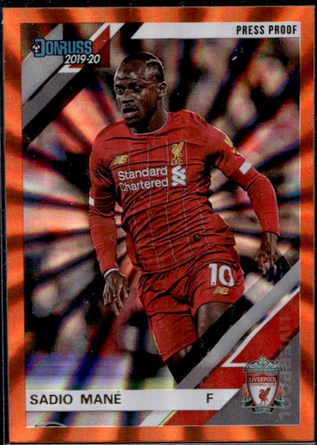 Sadio Mane #90 2019 Panini Chronicles Soccer