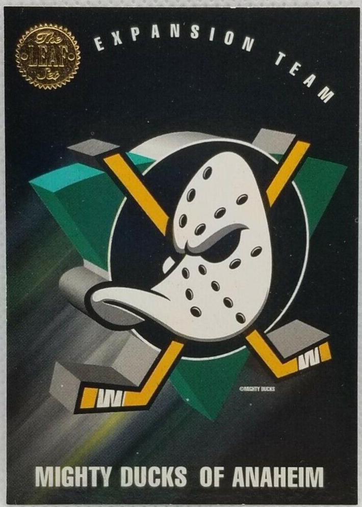 Mighty Ducks of Anaheim #200 Hockey Cards 1993 Leaf