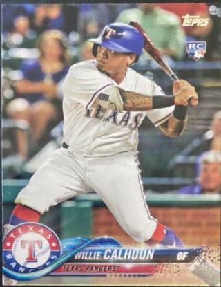 Willie Calhoun #245 Baseball Cards 2018 Topps