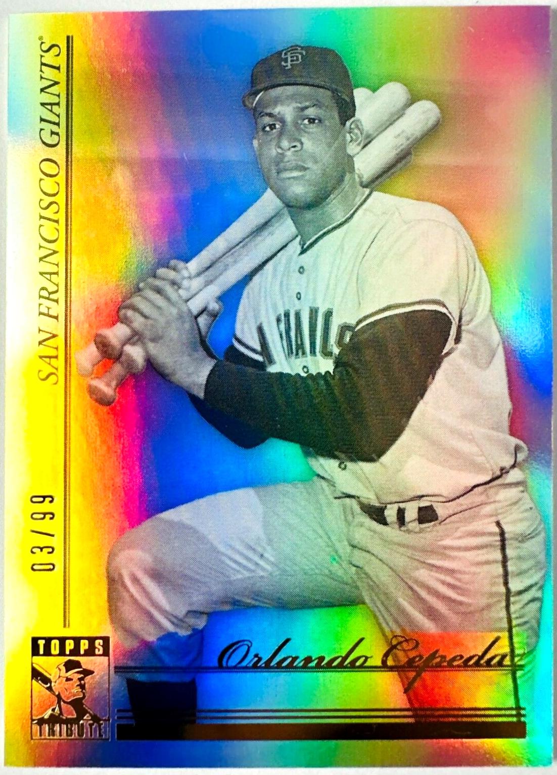 Orlando Cepeda #8 Baseball Cards 2010 Topps Tribute