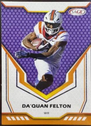 Da'Quan Felton #79 2024 Sage Football