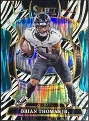 Brian Thomas Jr. [Zebra Prizm Shock] #30 Prices | 2025 Panini