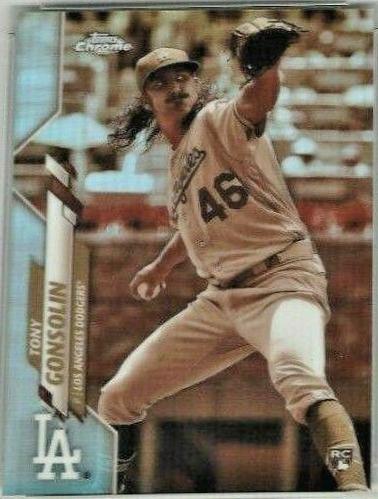 Tony Gonsolin #114 Baseball Cards 2020 Topps Chrome
