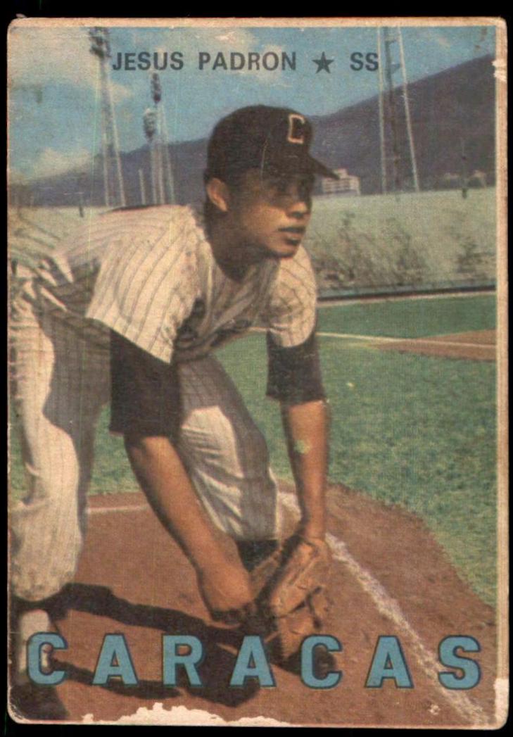 Jesus Padron #23 Baseball Cards 1967 Venezuela Topps