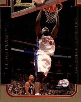 Elton Brand Chrome Gold Refractor #30 Basketball Cards 2003 Bowman