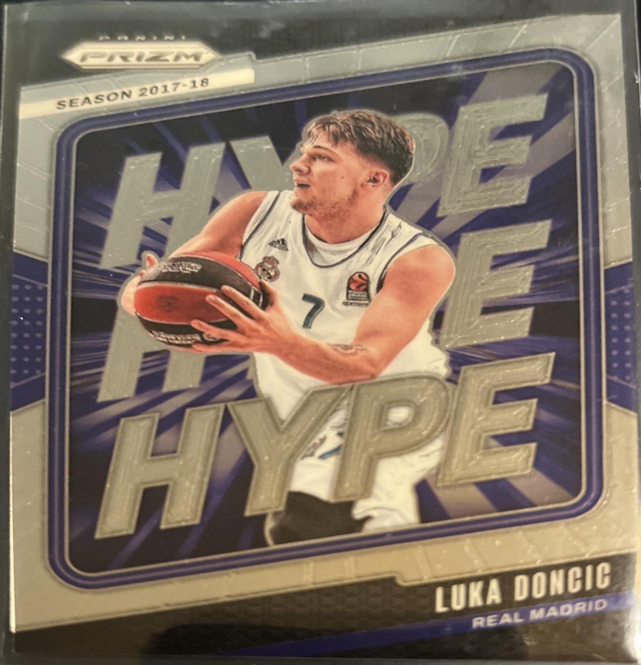 Luka Doncic #1 Basketball Cards 2024 Panini Prizm EuroLeague Hype