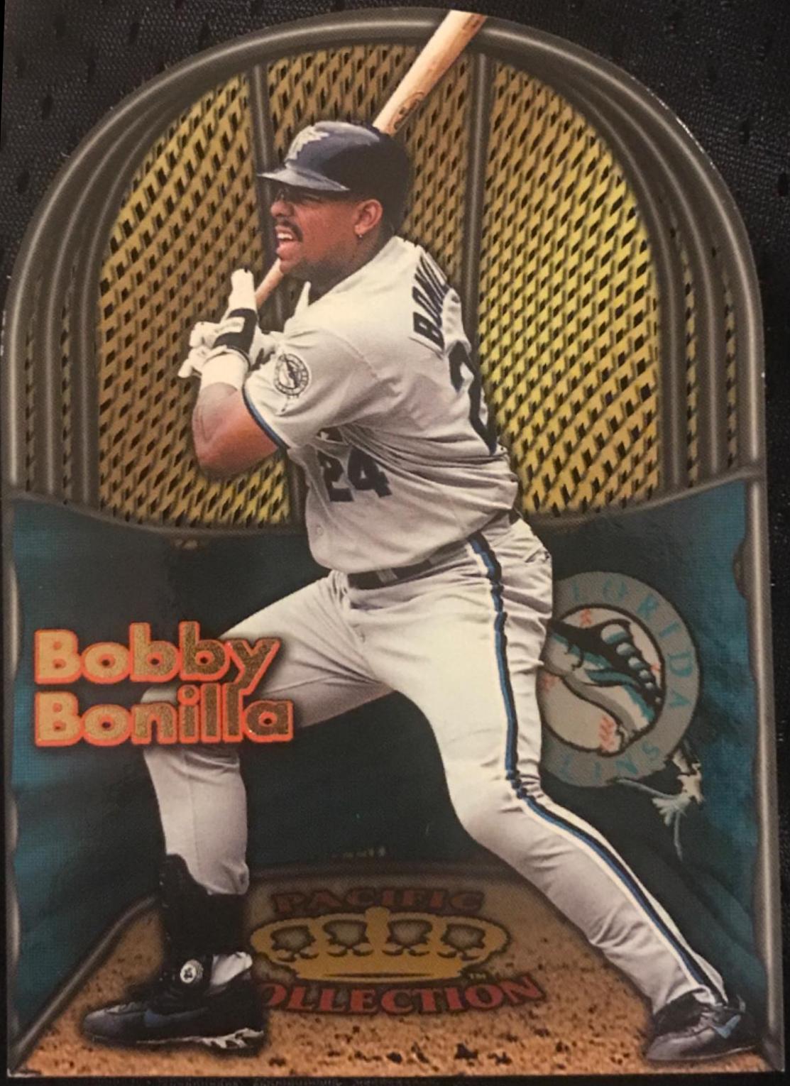 Bobby Bonilla #9 Baseball Cards 1998 Pacific In the Cage Die Cuts