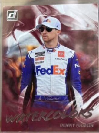 Denny Hamlin #W-DH Racing Cards 2023 Panini Donruss NASCAR Watercolors
