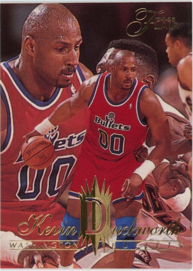 Kevin Duckworth #318 Basketball Cards 1994 Flair
