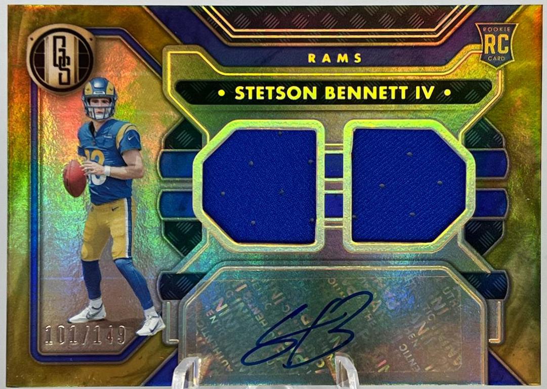 Stetson Bennett IV #266 2023 Panini Gold Standard Football