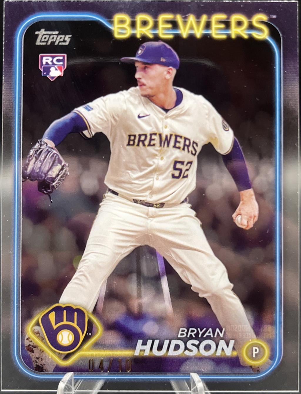 Bryan Hudson [Black Refractor] #USC169