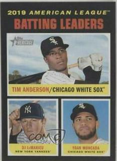 Tim Anderson / DJ LeMahieu / Yoan Moncada