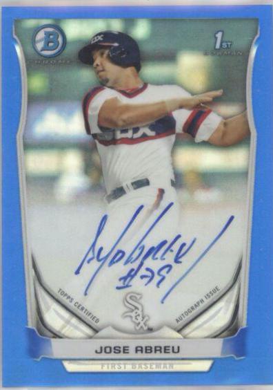 Jose Abreu [Chrome Blue Refractor] #JAB