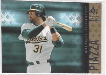 Mike Piazza #85 Baseball Cards 2007 SP Rookie Edition