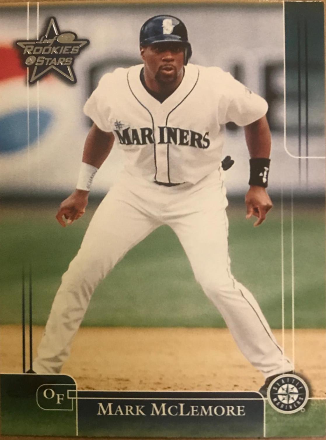 Mark McLemore #90 Baseball Cards 2002 Leaf Rookies & Stars