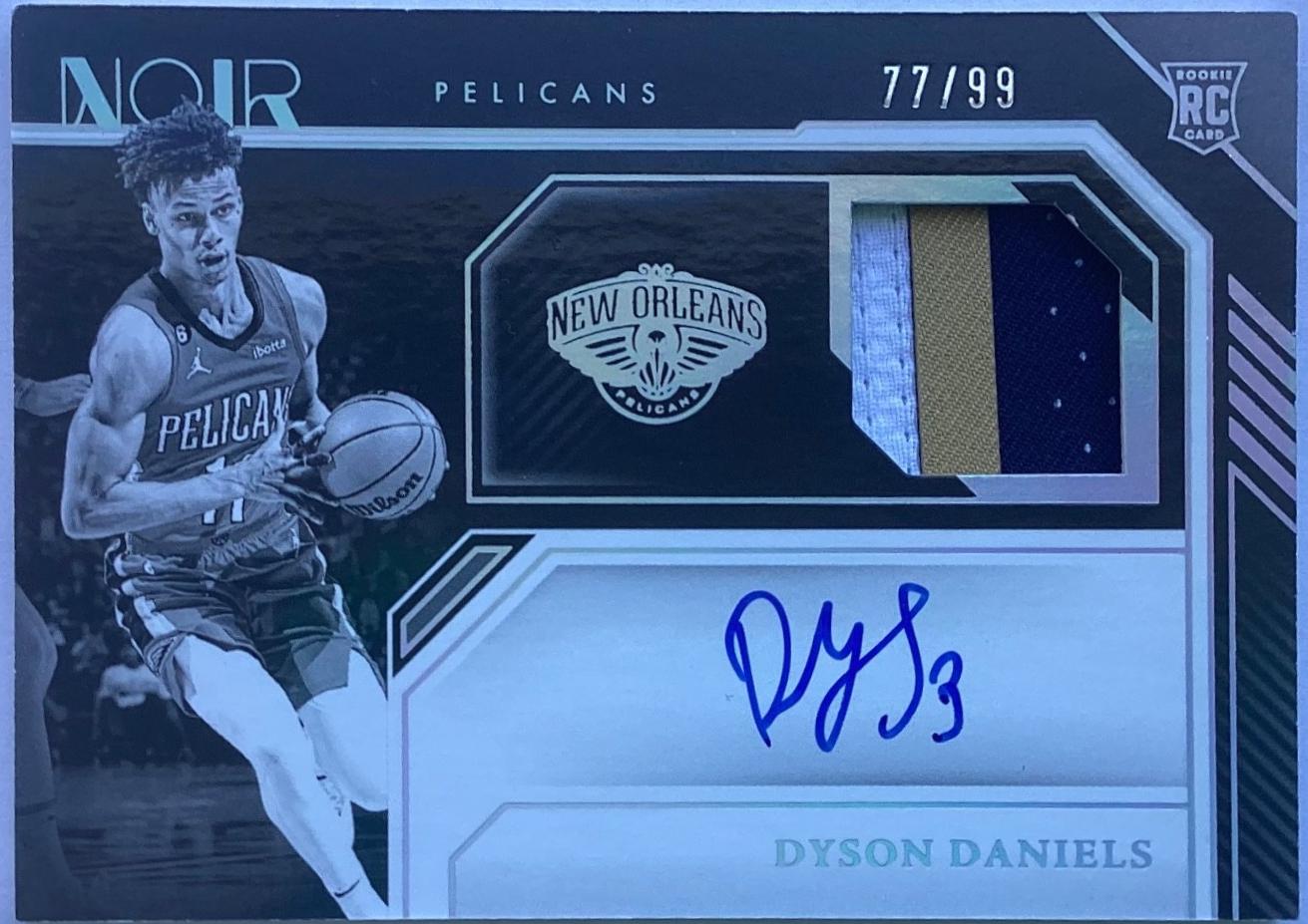 Dyson Daniels #313 2022-23 Panini Noir Basketball