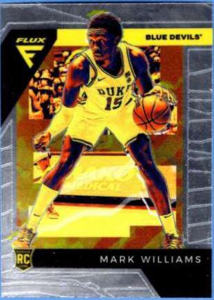 Mark Williams #17 Basketball Cards 2022 Panini Chronicles Draft Picks Flux