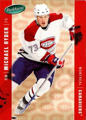 Michael Ryder #252 Hockey Cards 2005 Parkhurst Prices