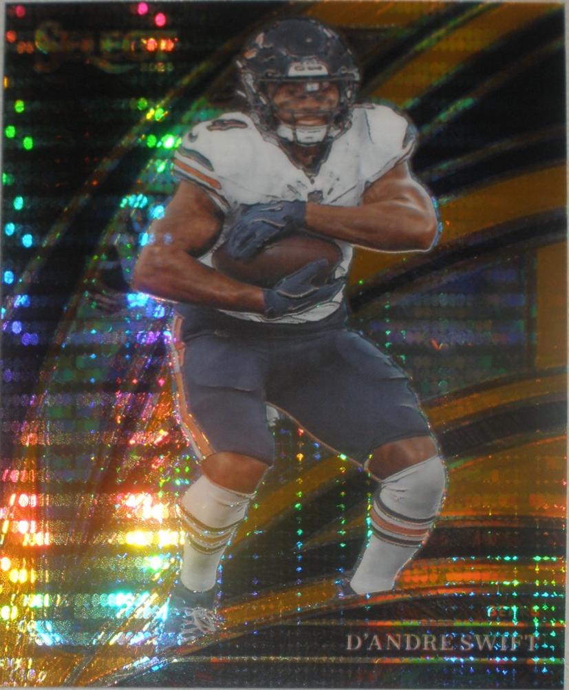 D'Andre Swift [Neon Orange Pulsar Prizm] #272