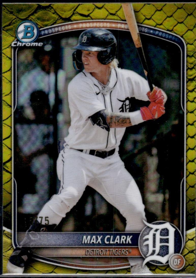 Max Clark [Yellow Reptilian Refractor] #BDC-48