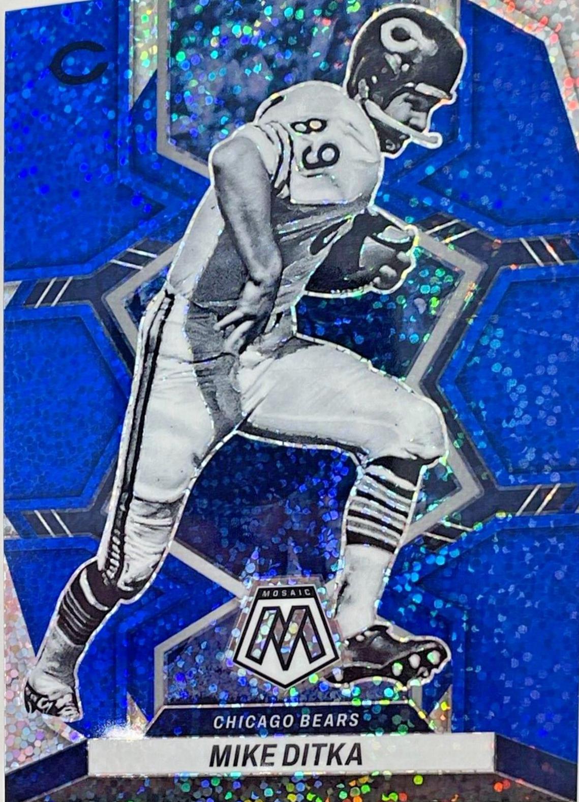 Mike Ditka #38 2022 Panini Mosaic Football