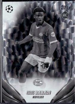 Isaac Babadi #22 Soccer Cards 2023 Topps UEFA Club
